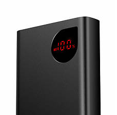 УМБ Power bank (зовнішній акумулятор) Baseus Adaman 20000 мАг Чорний (PPAD000101), фото 3