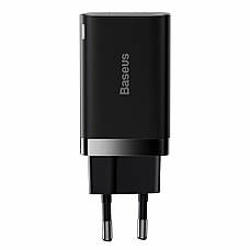 Зарядний пристрій (зарядка) для телефону Baseus Super Si Pro Type-C + USB 30 W Чорний (CCSUPP-E01), фото 5