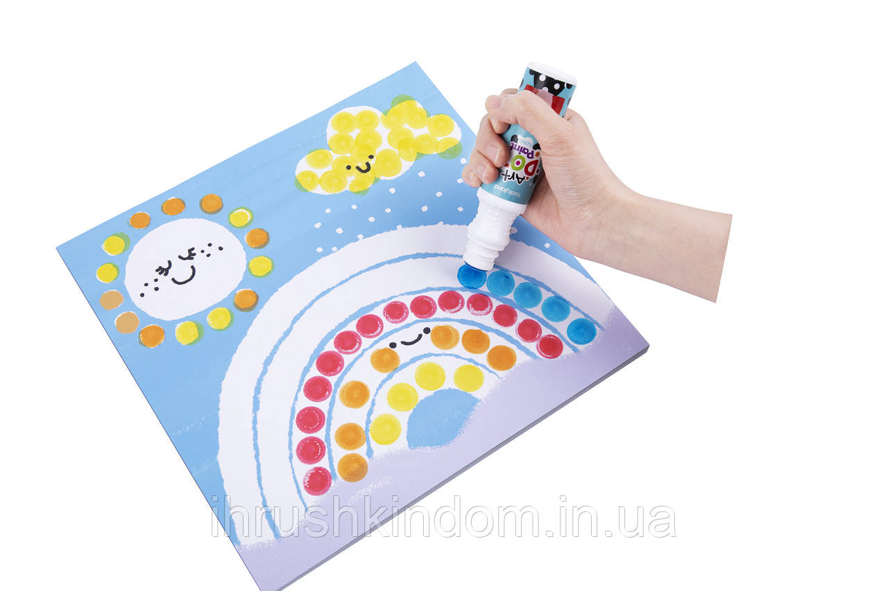 Tookyland Набір для малювання Крапковий живопис для малюків 12 кольорів, LT146 - фото 7 - id-p1770500099