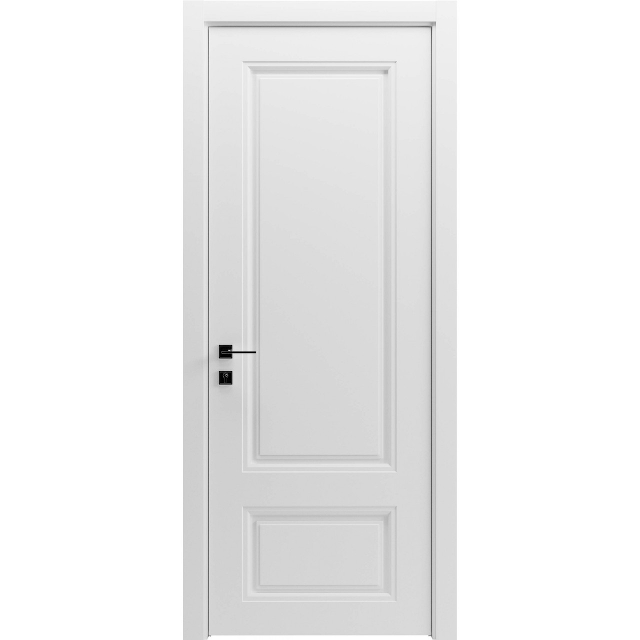 Двері фарбовані колекції CORTES модель GALANT ПГ Білий мат