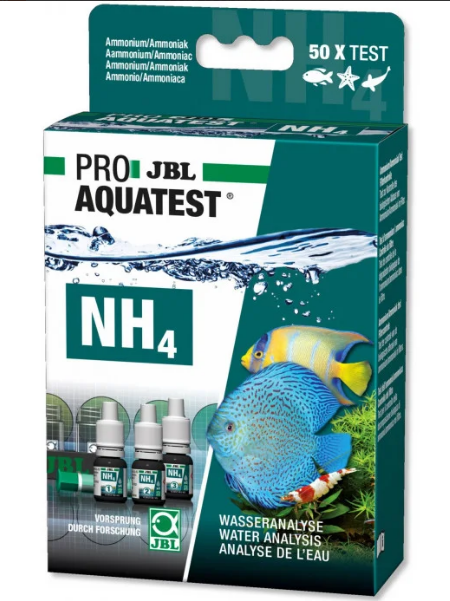 ТЕРМІН 03.2023 JBL ProAquaTest NH4 (набір для оповиття рівня амонію морської та прісної води)