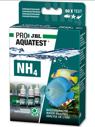 ТЕРМІН 03.2023 JBL ProAquaTest NH4 (набір для оповиття рівня амонію морської та прісної води), фото 1