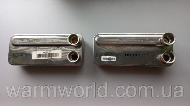 Сравнение теплообменников на 10 и 12 пластин Сравнение теплообменников на 10 и 12 пластин