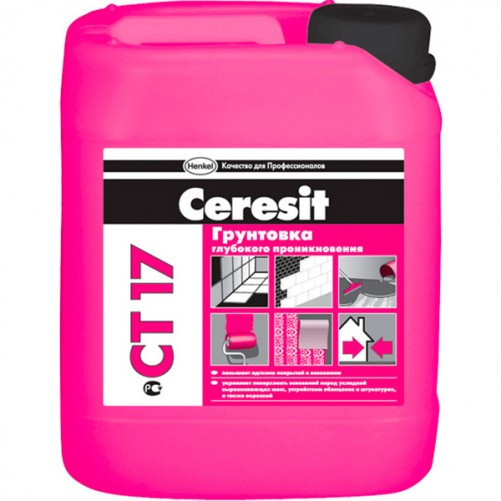 Грунтовка Глибокого Проникнення Ceresit CT 17 10л — Купити Недорого на ...