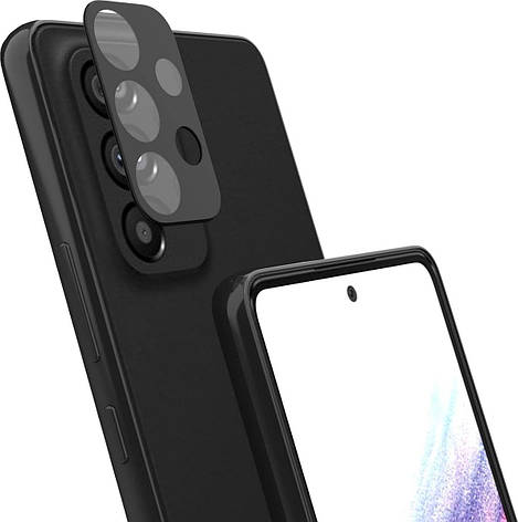 Захисне скло на камеру 3D для Samsung A53, фото 1
