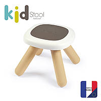 Стільчик без спинки дитячий Smoby Toys Сіро-бежевий (880207)