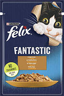 Purina Felix Fantastic з індичкою в желе 85 г вологий корм для кішок