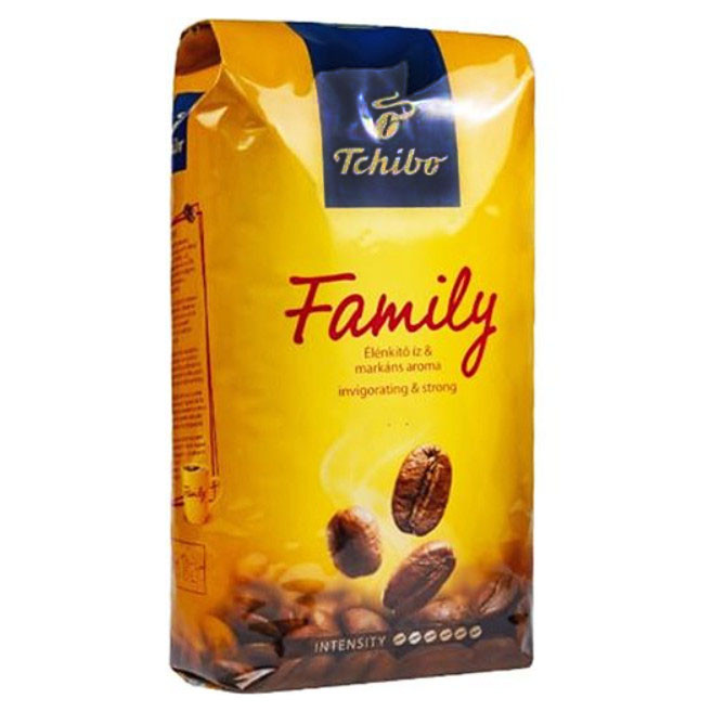 Кава в зернах Tchibo Family, 1 кг
