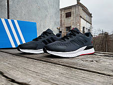 Чоловічі кросівки Adidas Grey сірі, фото 3