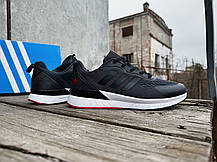 Чоловічі кросівки Adidas Grey сірі, фото 6