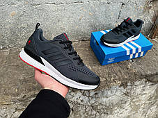 Чоловічі кросівки Adidas Grey сірі, фото 4