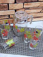 Глечик + 6 склянок Люмінарк 7 пр. Melodine 5672