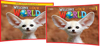 Welcome to Our World 1. Student's+Workbook. Комплект книг з англійської мови. Підручник+Зошит