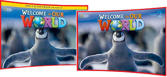 Welcome to Our World 2. Student's+Workbook. Комплект книг з англійської мови. Підручник+Зошит