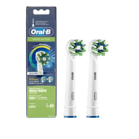 Насадки для електричної зубної щітки ORAL-B Cross Action 2 шт.
