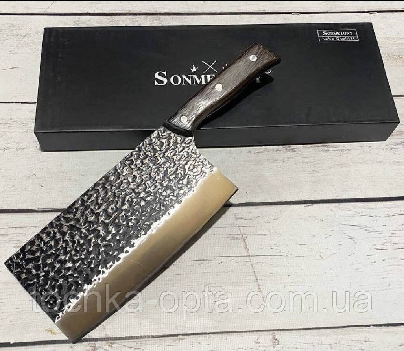 Кухонний ніж - сокира для м'яса Sonmelony 31.5см