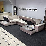 Новий великий п-подібний диван Німеччина, фото 7