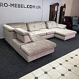 Новий великий п-подібний диван Німеччина, фото 6