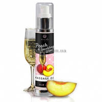 Масажна олія Secret Play — Peach Sparkling Wine з ароматом персика та шампанського