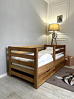Кровать AURORA 160*80 см (бук) с ящиками