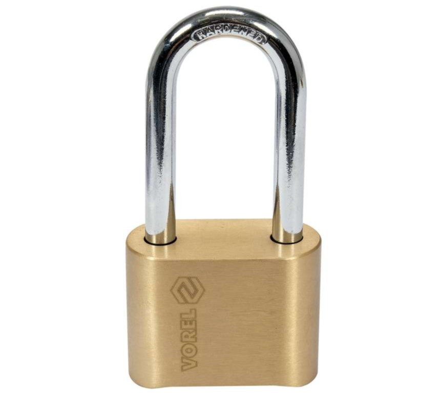 Замок навісний Vorel з кодовим замиканням 77618 відкритий (комори), фото 1