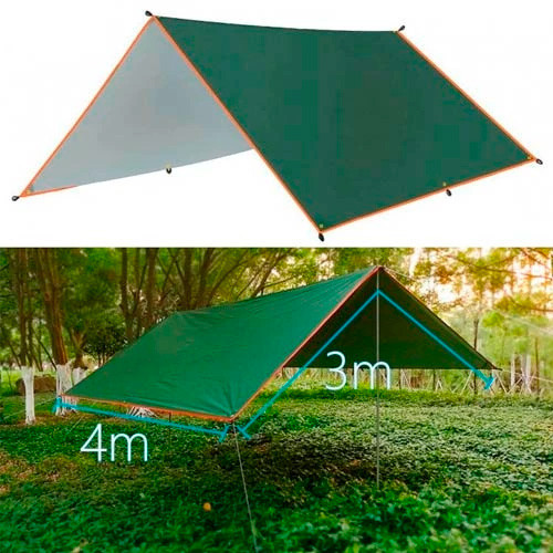 Тент туристичний 3x4м водонепроникний, Mounthill, фото 1