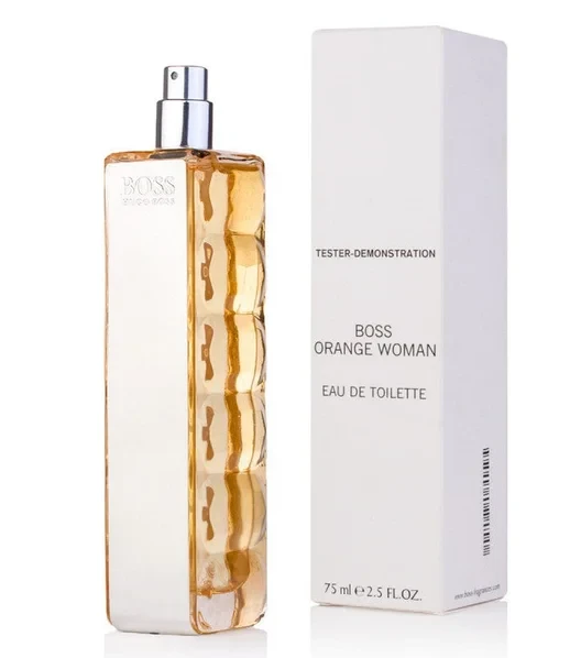 Туалетна вода жіноча Hugo Boss Boss Orange Woman 75ml тестер оригінал, квітковий ванільний аромат