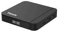 Android Smart TV Box Tanix W2 4Gb/32GB 4K Android 11 Black (3_02586)