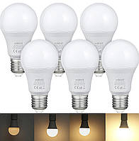 EDISHINE E27 Світлодіодна лампа E27 A60 Теплий білий 2700 K Світлодіодна лампа з регульованою яскравістю 10 Вт