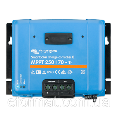 Контролер заряду victron energy smartsolar MPPT 250/70-TR VE.CAN (70А, 12/24/48В)