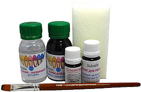 Набір для фарбування підошви "ДОСТАТНІЙ" із розширеною палітрою