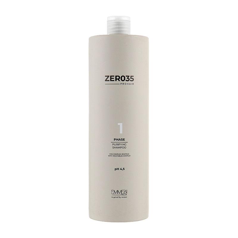 Emmebi Italia Zer035 Pro Hair New Purifying Shampoo Шампунь безсульфатний для фарбованого волосся 1000 ml