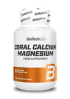 Коралловый кальций + магний, BioTech Coral Calcium - Magnesium 100 таб.