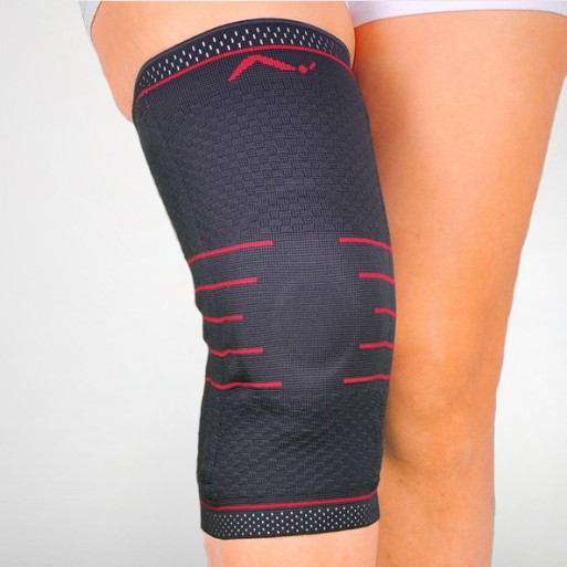 Бандаж на коліно трикотажний із силіконовою подушечкою під коліно - Ersamed REF-701