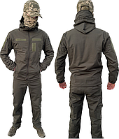 Костюм тактичний Softshell олива, Військова форма НГУ/ЗСУ, Військова тактична форма Soft Shell (Олива)