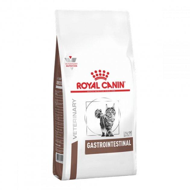 Сухий корм Royal Canin Gastrointestinal дієтичний для кішок при порушеннях травлення і захворюванні ШКТ 4 кг.