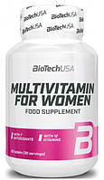 Вітаміни для жінок Multivitamin For Women BioTech USA, 60 таблеток