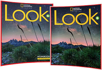 Look 6. Student's+Workbook. Комплект книг з англійської мови. Підручник+Зошит. National Geographic Learning