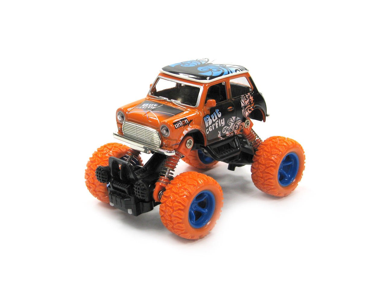 Модель MY66 - Y1122O інерційна Big Foot 1:36, метал, відкриваються двері, суперпідвіска