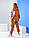 Теплий жіночий спортивний костюм із триніті на флісі з капюшоном новинка 2022, фото 2