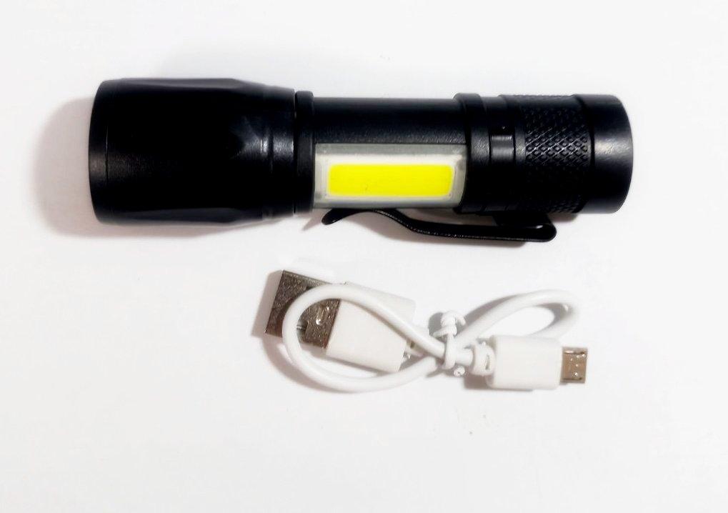 Cвітлодіодний ліхтарик Вбудована батарея XP-G Q5 Zoom Focus