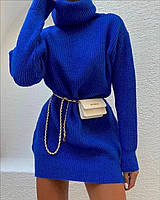 Стильний жіночий теплий светр-туніка новинка 2023