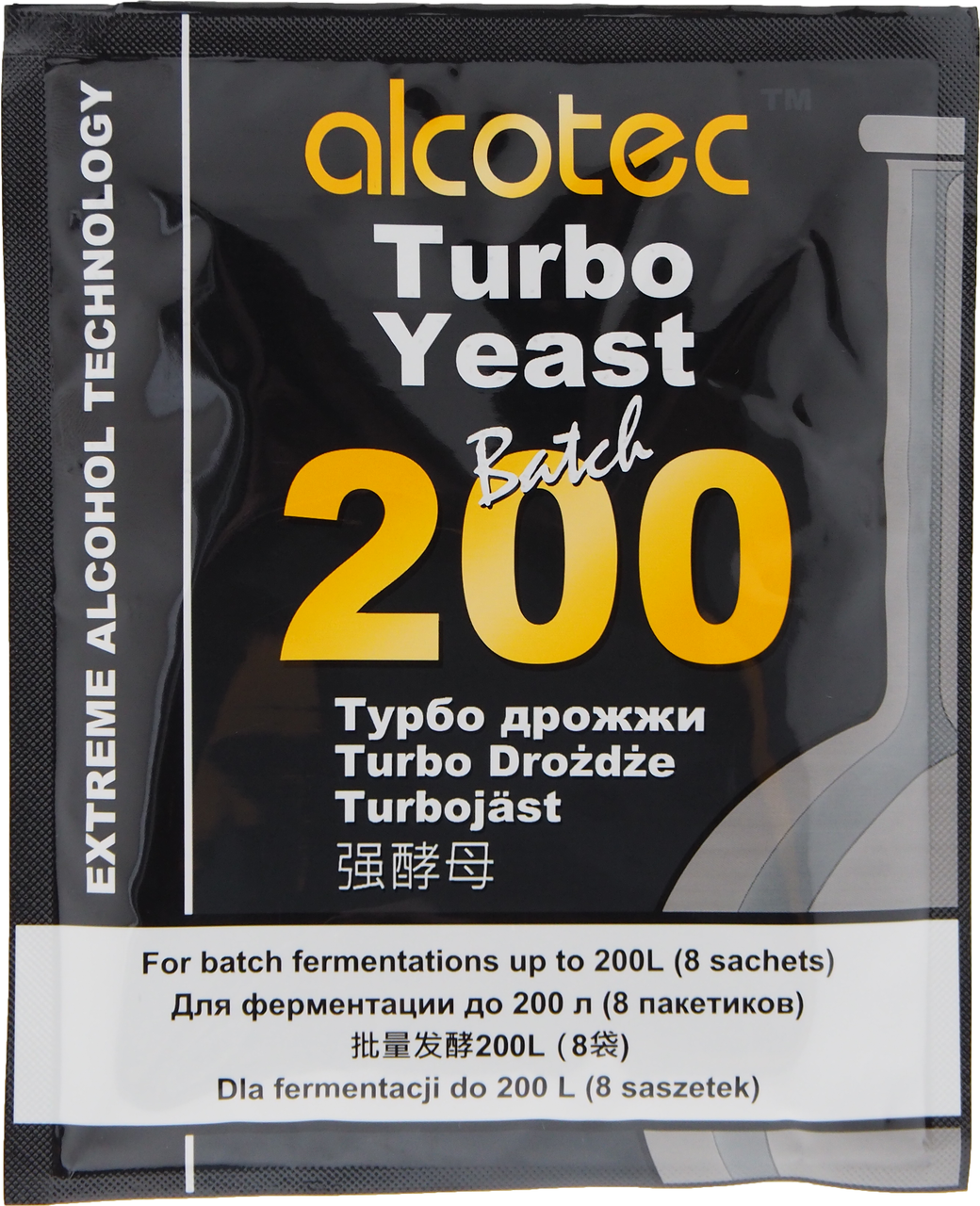Сухі турбо дріжджі Alcotec Turbo Batch 200