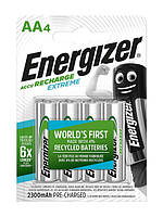 Аккумулятор Energizer Recharge Extreme, AA/(HR6), 2300mAh, LSD Ni-MH, блистер 4шт