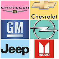 Opel - Chrysler - GM - Isuzu - Chevrolet - Jeep