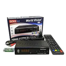 Приймач цифрового телебачення World Vision Foros Combo T2/S2/C