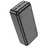 Аккумулятор Power bank HOCO J101B Astute 22.5W Внешняя батарея для зарядки 30000mAh PD22,2W+QC3.0 Чёрный