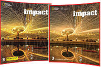 Impact 3. Student's+Workbook. Комплект книг з англійської мови. Підручник+Зошит. National Geographic Learning