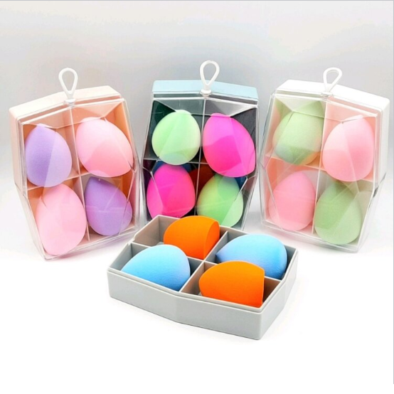 Набір спонжів для макіяжу у футлярі Ruby Face 4 шт., фото 1