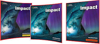 Impact Foundation. Student's+Workbook+Grammar. Повний комплект книг з англійської мови. Підручник+Зошит+Граматика